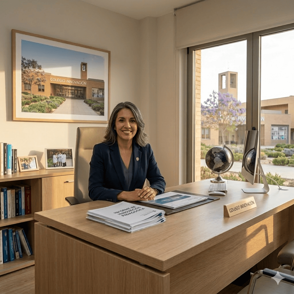 Directora del colegio